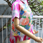 Blouse Purple Flowers