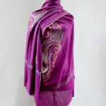 07 - Pashmina Sulaman Ungu